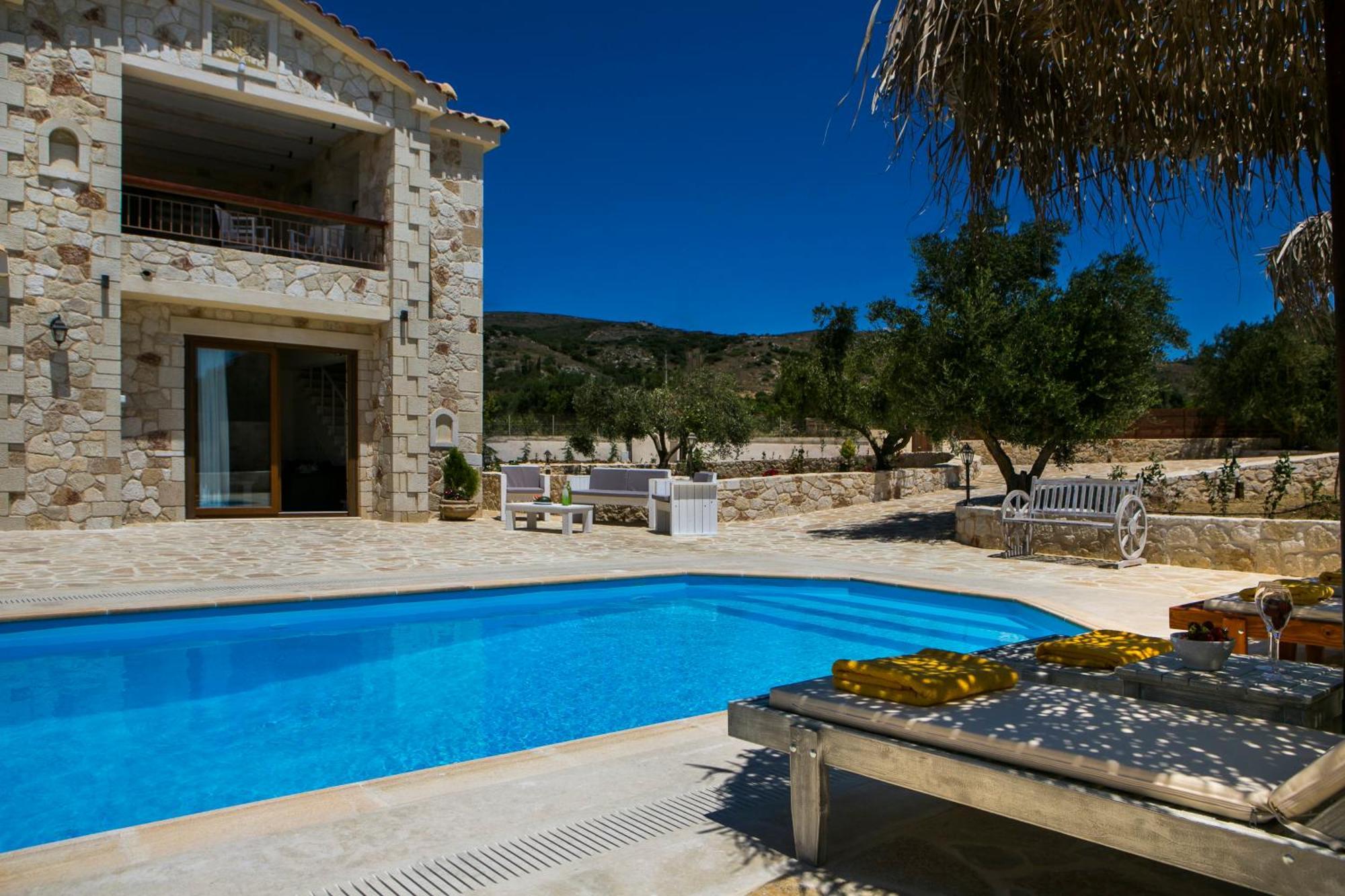 Villa Ydria Chavriáta Exterior foto